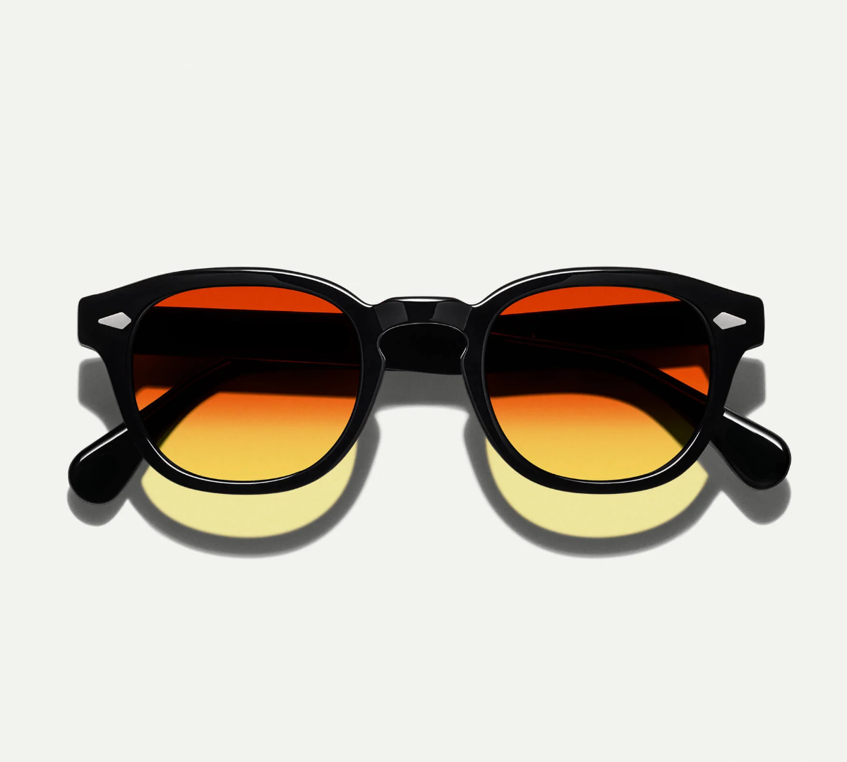 Wave Black & Orange Gradient